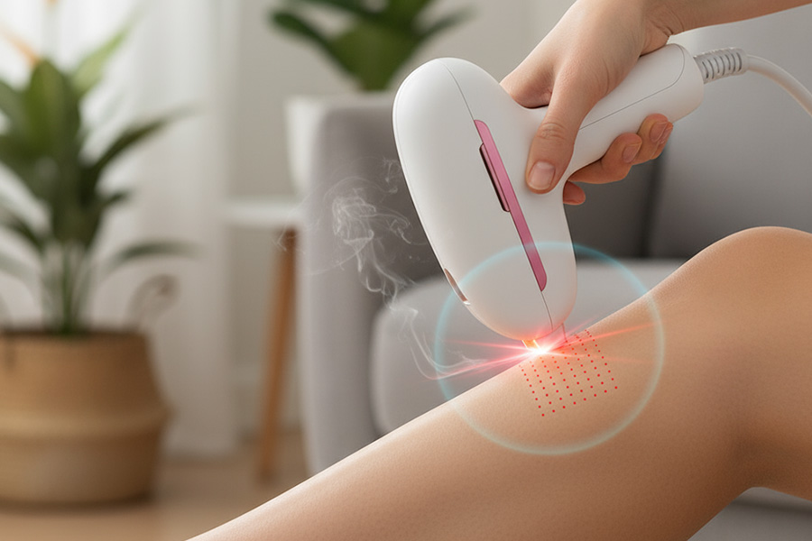 عملکرد شات در دستگاه لیزر خانگی