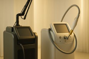 مقایسه لیزر دکا و لیزر الکساندرایت