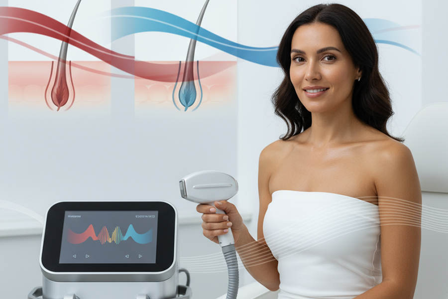 اهمیت طول موج در دستگاه های لیزر موهای زائد