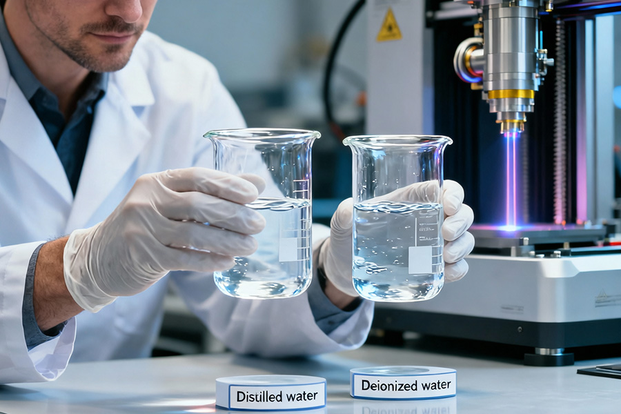 بهترین آب برای دستگاه لیزر: تاثیر آب بر عمر دستگاه لیزر