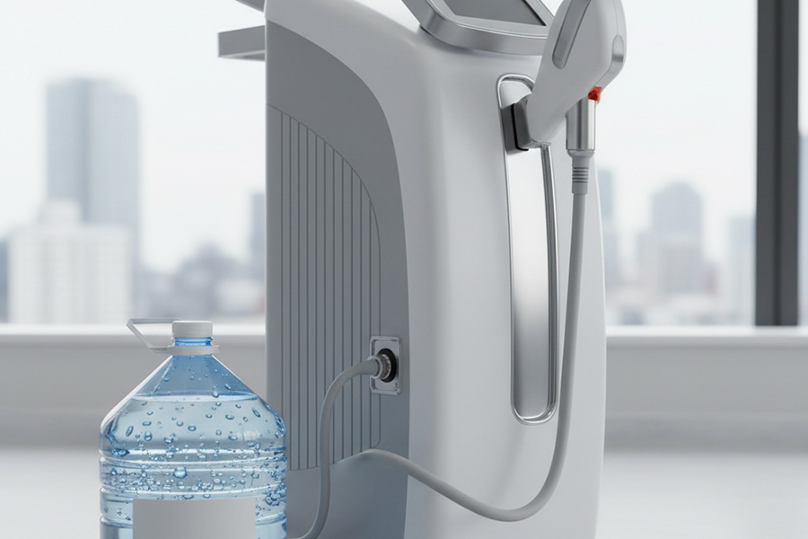 ویژگی‌ های آب دیونیزه دستگاه لیزر