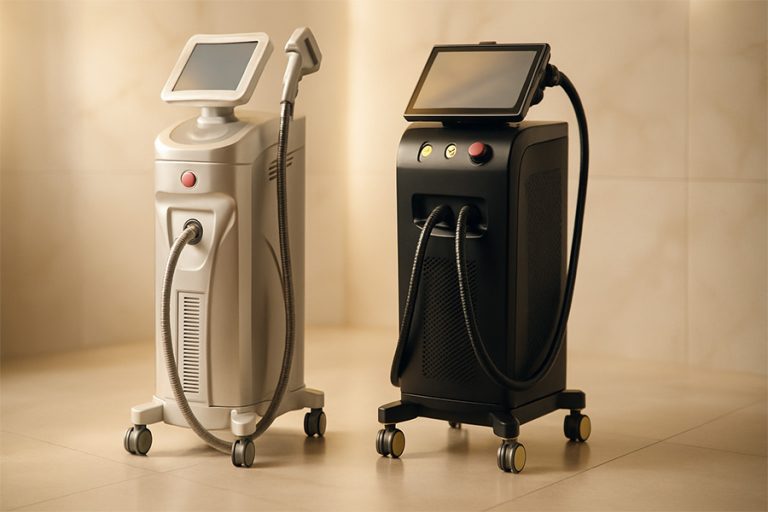 تفاوت لیزر اشنایدر پلاس و تیتانیوم