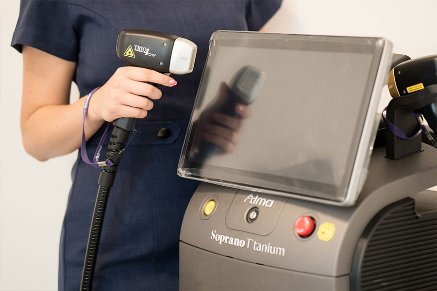 دستگاه لیزر تیتانیوم