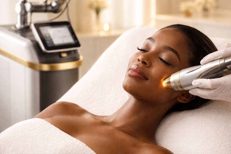 لیزر تیتانیوم برای پوست های تیره