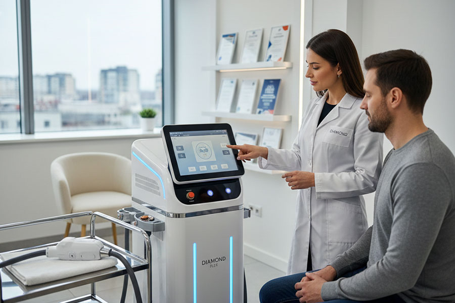 مشخصات دستگاه لیزر دایموند پلاس