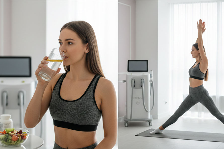 اقدامات بعد از لاغری با دستگاه: ورم بعد از دستگاه لاغری طبیعی است؟