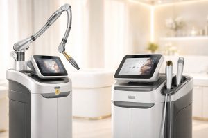 ترکیب لیزر با RF یا اولتراسوند