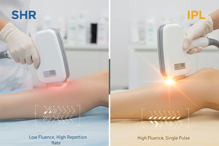 تفاوت SHR با IPL | وقتی جزئیات فنی مسیر درمان را تغییر می‌دهند